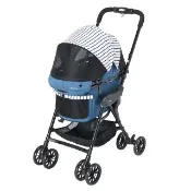 【Compet】milimili EG Long D 日本精品寵物手推車(籃車分離/可拆洗拆輪/適用三鐵/承重15kg/中小型犬適用)