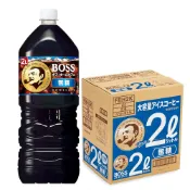 【Suntory三得利】BOSS Home Cafe 無加糖美式黑咖啡 2000ml超大瓶裝 日本原裝進口食品飲料 寶豆