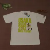全新 日本帶回 OSAKA  2012 大阪馬拉松紀念 T-shirt MIZUNO 短袖T-shirt 稀有 收藏品