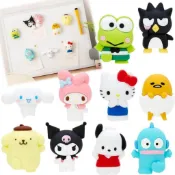 〈現貨〉日本正品 立體造型磁鐵  三麗鷗 布丁狗 美樂蒂 大耳狗 大眼蛙酷洛米 帕恰狗 漢頓 酷企鵝 蛋黃哥JP0024