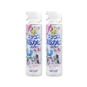 (2罐超值組)日本EARTH地球製藥-超速乾長效消臭冷氣防霉噴霧350ml/罐-無香型(分離式空調洗後防護除異味,室內機冷排散熱片定期保養,效果長達約180天)