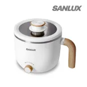 【蝦皮直營】SANLUX 台灣三洋 雙層防燙不鏽鋼美食鍋 1.2L 電火鍋 快煮鍋 美食鍋 原廠供貨