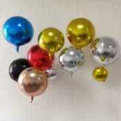 4D立體圓球 鋁箔氣球 /尾牙 情人節 婚禮 佈置 錫箔汽球 生日派對 會場 布置