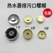 熱賣中💯電熱水器鎂棒螺母排汙口六角全銅螺絲帽堵頭4分5分6分1寸適用配件台灣出貨