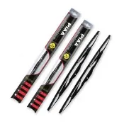 【PIAA】NISSAN QRV 01~26年 適用 日本矽膠潑水雨刷-硬骨 2入組｜車寶貝