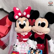 💥 蟹老闆生活館 💥 免運 ⚡ 結婚壓床娃娃一對毛絨玩具結婚米奇公仔米妮米老鼠玩偶新人禮物