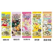 (特價)+東瀛go+ 丸美屋 海苔茶漬 蠟筆小新/鬼滅之刃/光之美少女/寶可夢/吉伊卡哇 4袋入 拌飯料 附貼紙