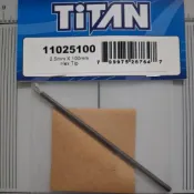 X風暴R/C  TiTAN 11025100 內六角工具芯 2.5mm×100mm