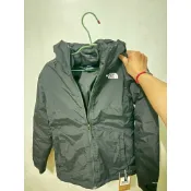 The North Face北臉女款黑色（羽絨內裡）三合一外套