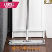【好媳婦-40cm夾布平板拖把】乾濕兩用拖把免手洗懶人地拖配2塊布