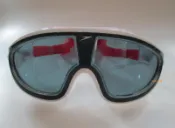 SPEEDO泳鏡/面罩泳鏡/成人進階開放性水域泳鏡RIFT /SD811775C813紅灰 (鏡盒包裝)/每隻