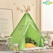 友家生活館 最低價 免運 ins兒童帳篷印第安室內游戲屋公主玩具屋小房子寶寶禮物拍照道具 YJ-PDD-1031 快速出貨 公司貨