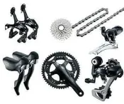 Shimano 105 5700 10速全套變速套件 (鈦色)