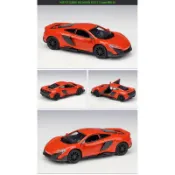 阿莎力 Welly 威利 麥拉倫 675LT 675 正版授權 1:36 1/36 合金車 模型車 迴力車 Y01