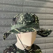 【黑貓士官長】海陸數位迷彩兒童漁夫帽/童帽/童裝配件/特戰帽/海軍陸戰隊/叢林帽/虎斑數位/虎斑迷彩/野戰帽/闊邊帽
