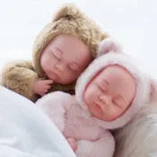 💖媽咪嚴選💖兒童仿真娃娃 會說話的洋娃娃 安撫陪睡娃娃 嬰兒睡眠毛絨 布娃娃 男女孩玩具 儿童礼物