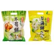 【蝦皮直營】台灣世家 三星蔥冬筍餅/三星蔥菜脯餅 300g 量販包 餅乾