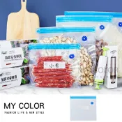 Mycolor 壓縮袋 抽氣袋 真空壓縮袋 真空袋 保鮮袋 包裝袋 保鮮壓縮袋 食品袋 密封袋 收納袋 夾鏈袋 熟食收納 食品 真空保鮮袋♚MY COLOR♚【M117】