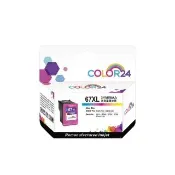 【COLOR24】for HP 3YM58AA NO.67XL 彩色高容環保墨水匣(適用HP Envy Pro 6020 AiO / 6420 AiO)