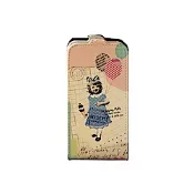 HAPPYMORI SAMSUNG GALAXY S2復古女孩 掀蓋式皮套
