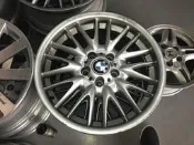 “烏日信全“E46 M POWER 18吋原廠鋁圈 ＢＭＷ３系列直上 前後配 (E36 E90 318 320 330 335)
