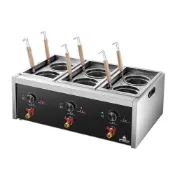 (店+)【tounichi 東日】台式煮面爐多功能商用電熱鍋4孔6孔煮麵機湯粉爐關東煮機擺攤（快速加熱/長效保溫/獨立溫控）