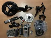 🌟秒殺火雞🌟日本Shimano Ultegra Di2 R8050 電子變速22速大全套缺飛輪 座管電池內線版