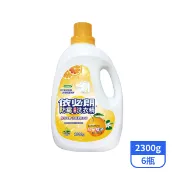 【全聯線上購】【依必朗】依必朗防霉抗菌洗衣精-加州橘子 2300g x6瓶