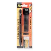 (店+)●大書局●文具 康貝斯O-TORO『包中筆 2B』自動鉛筆 圓芯2B鉛筆 國中電腦答案卷筆