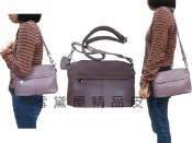 限時 滿3千賺10%點數↘ | ~雪黛屋~ITALI-DUCK 手提肩背包小容量100%牛皮革附活動型長背帶台灣製造主袋內二拉鍊暗袋二隔層ID15254