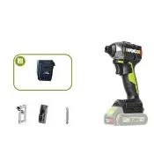 【WORX 威克士】20V 150Nm 114mm 衝擊起子機 WU292DS.9+F49(可使用美沃奇電池  超短軸 六段調速)