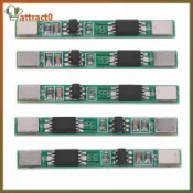 ATTACT 5Pcs 1S 3.7V 3A Li-ion BMS PCM 電池充放電保護板 PCM 適用於 18650