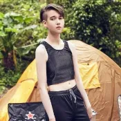 【LESGO 拉子購】T&G束胸 8sports系列 亮布半身魔鬼粘(束胸 S-2XL)