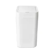 (店+)【LIFECODE】《限量 買一送一》防水智能感應塑膠垃圾桶-2色可選-8L-電池款