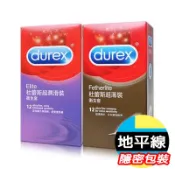 【今天買 明天到】DUREX 杜蕾斯 超薄裝+超潤滑 共24入 衛生套 保險套 避孕套