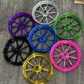 ⭐推荐⭐輪轂 輪框 電動摩托車10寸7.0九爪輪轂小龜王戰速電摩鬼火酷奇鋁合金9爪RPM鋼圈⭐腾兴商贸⭐