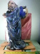 石灣陶換現金-大師作品 達摩祖師