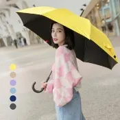 【雨傘王】BigRed 輕巧無敵 直傘 自動傘 防曬 抗UV 黑膠傘布 1-2人撐(終身免費維修)