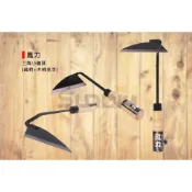 (店+)(燦光五金)鳳力 三角小鋤頭/兩用鋤草耙/長手鎌刀(鐵柄+木柄把手)