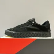 PALLADIUM PALLA ACE LO MIX 男女款 黑色 麂皮 餅乾鞋 鬆餅鞋 休閒鞋 74323-008