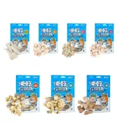 (店+)可蒂毛毛 凍乾探險隊 寵物零食/凍乾零食/原肉零食 犬貓適用 鱸魚/鯖魚/溫體牛/嫩香鴨/現撈旗魚/火雞/雞肉/雞柳
