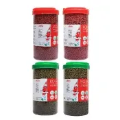 【ISTA 伊士達】錦鯉超豔飼料 1kg(增艷紅/成長綠)