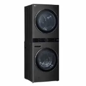 永昌創新國際有限公司 LG 樂金 WashTower AI 智控 洗 乾衣機 (含基本安裝) 洗19kg+乾16kg / 台 WD-S1916B【APP滿額下單10%點數(單一帳號最高1000點)】9/30止
