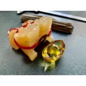 畫意坊 玉 玉豼貅 招財擺飾 黃玉 飛天貔貅 天然優質黃玉雕 貔貅一對擺飾  琉璃黃元寶 天然黃玉巧雕 咬財