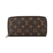 二手品 Louis Vuitton ZIPPY Monogram帆布拉鍊8卡長夾