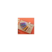 (店+)【德德小品集】德德小品 迷你旋轉蠟筆 12色 20色 重點 筆記 正韓 韓國製 文具 學生必備 螢光筆 伸縮 考試 學測 無毒