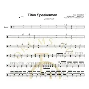 爵士鼓譜- TITAN SPEAKERMAN(編) -SKIBIDI TOILET | 無限鼓譜工坊-客製鼓譜