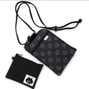 兔子雜貨 (現貨·即出貨) 日雜附錄款卡通可❤️nya猫斜挎包兩件套小物收纳包手機護照隨身小背包