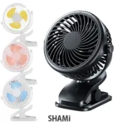 極巔電量加強版【最耐用！超涼！】多功能風扇  可換電池夾扇 娃娃車推車電風扇 超涼外出桌扇 嬰兒車夾式 USB充電小風扇