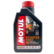 【車百購】 MOTUL SCOOTER POWER 2T 酯類全合成 | 二行程機車機油 | 速克達專用
